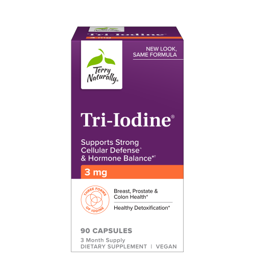 Tri-Iodine 3 mg Supplement Package