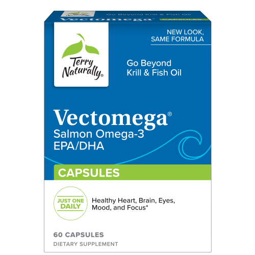 Vectomega Omega-3 Capsules Product Box